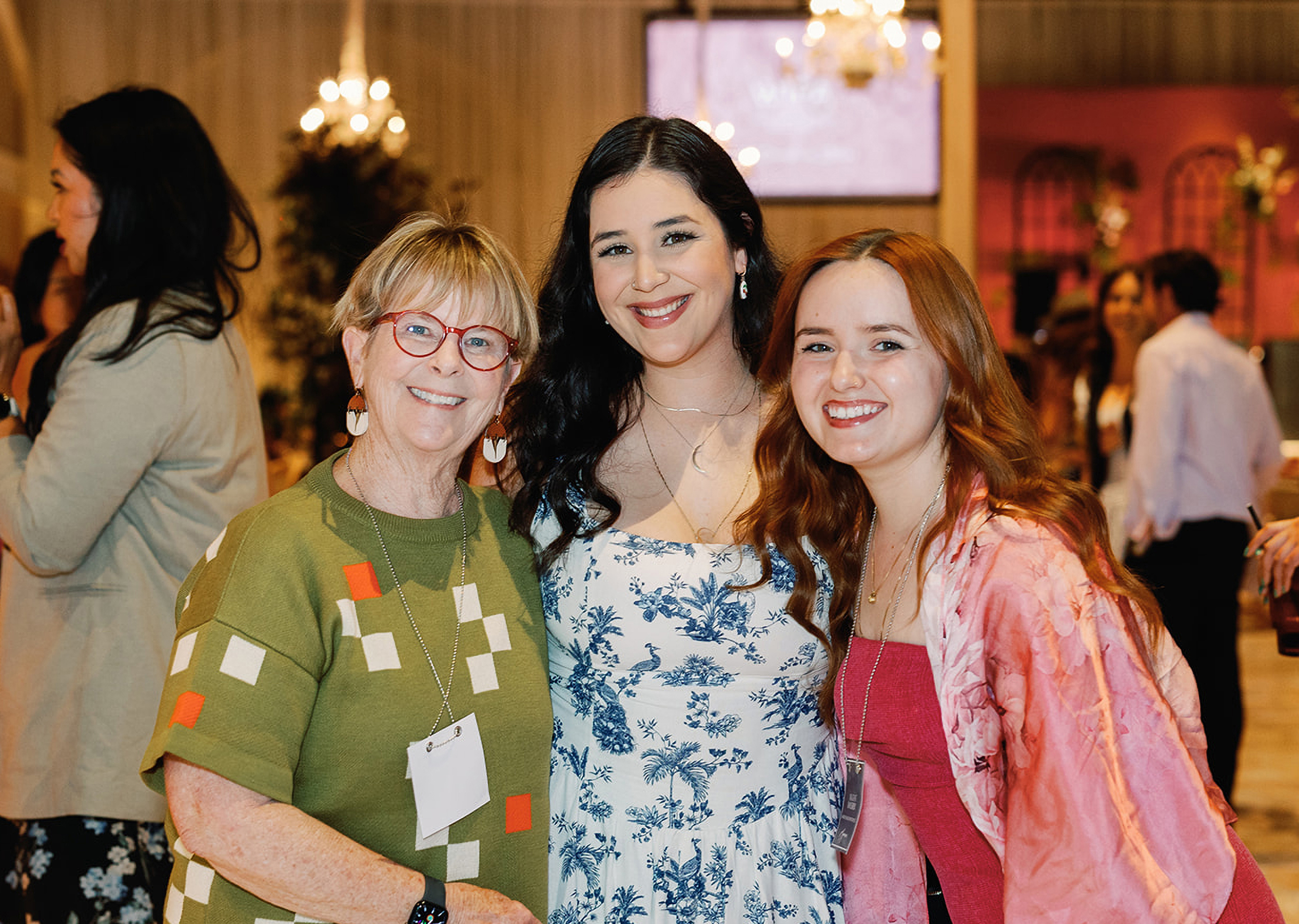 Hospitality Staff Members enjoying a celebration